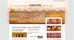 Desktop Screenshot of pastisseriacardona.com